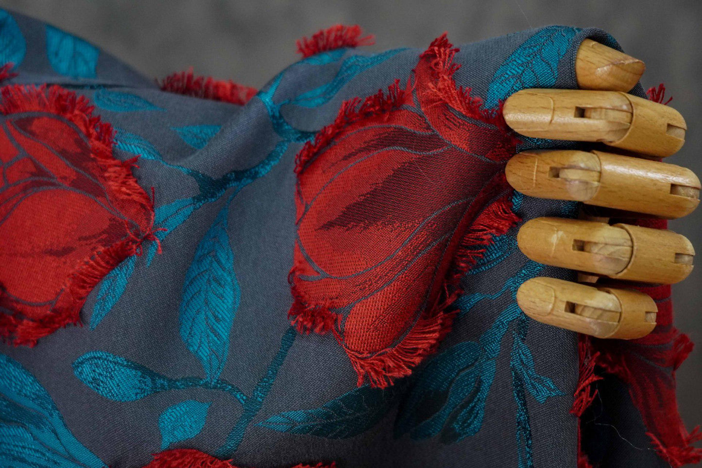 European 3D Embossed Paisley Jacquard Fabric ��� Decorative Textile for Home Dec" Wide