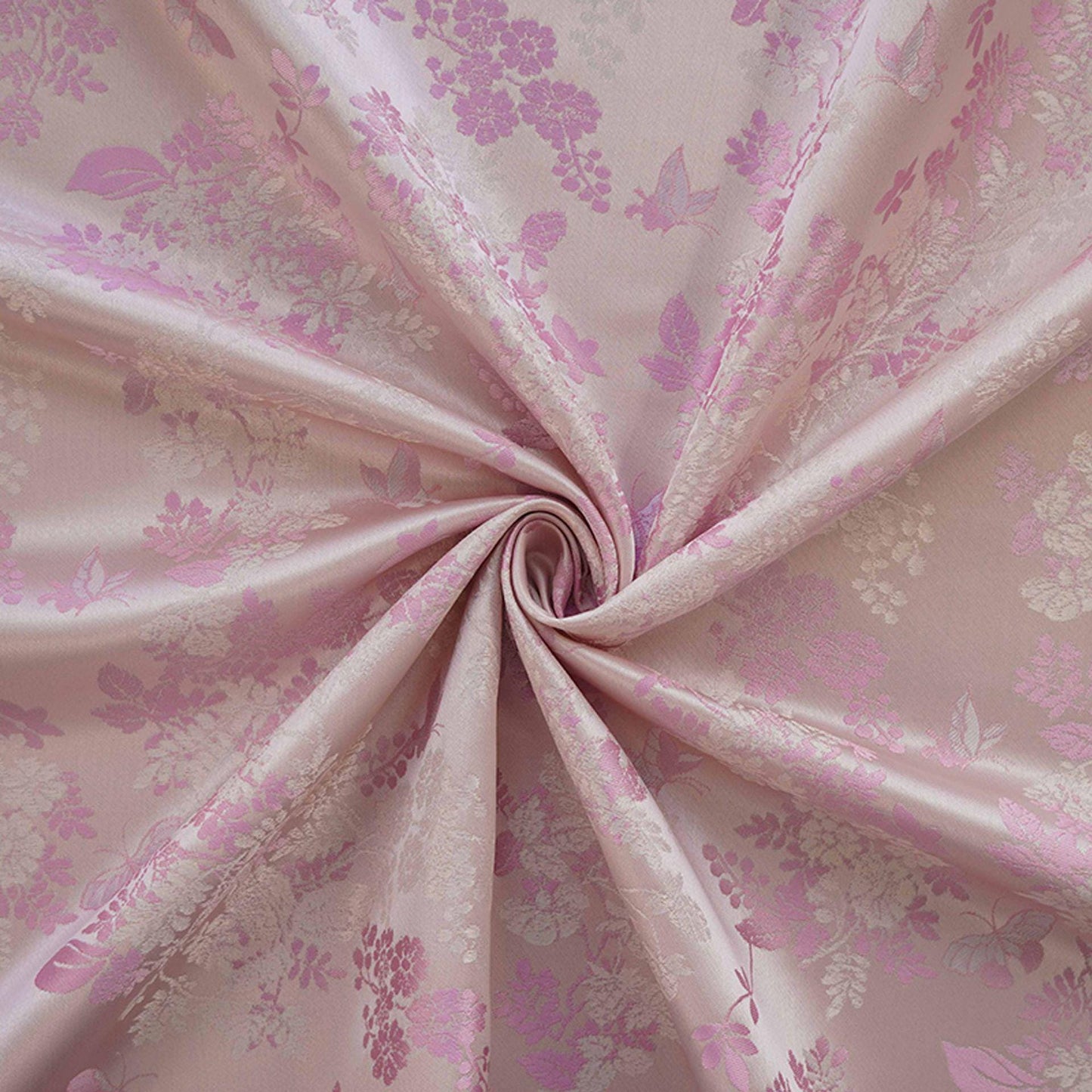 Butterfly Jacquard Fabric: 65"W Polyester Upholstery, Costume, Decor