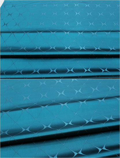 Lattice Brocade Fabric: Silk Rayon Blend, 29.5" Wide
