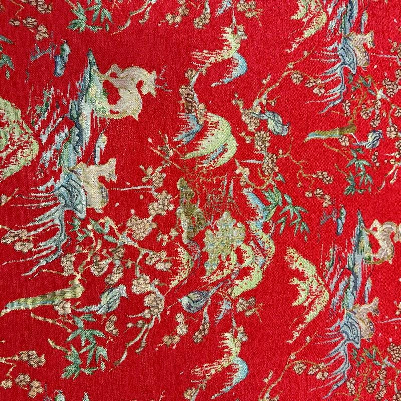 Tissu jacquard chenille : tissu d'ameublement brocart de 55 po de large