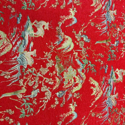 Tissu jacquard chenille : tissu d'ameublement brocart de 55 po de large