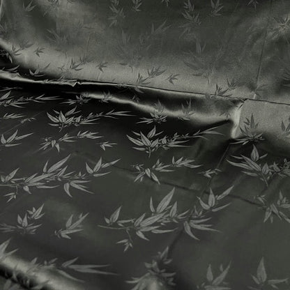 Tissu jacquard bambou : mélange coton-rayonne style antique chinois, 127 cm de large