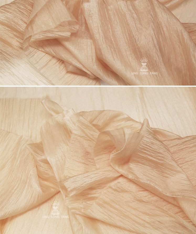 Shiny Rayon Fabric: Lightweight Pearlescent Material, 59" Wide