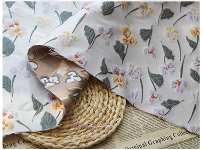 Embossed Floral Gold Brocade Fabric ��� Luxury Jacquard Material for Dresses, Costumes & Dec" Wide