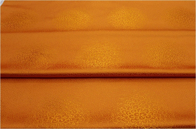 Cloud Brocade Fabric: Red & Blue Jacquard, Costume Dress Material