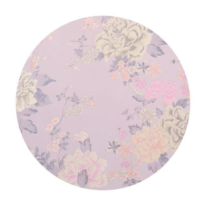 Tissu brocart pivoine : mélange de soie à motif floral rose doré, 140 cm de large