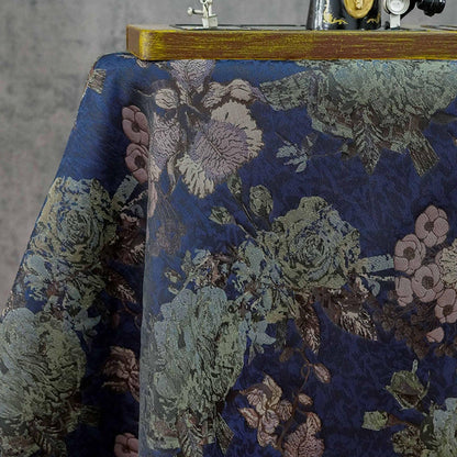 Tissu matelassé jacquard floral 3D européen ��� Ameublement, canapé, sac, meubles, couture DIY, décoration intérieure"Large