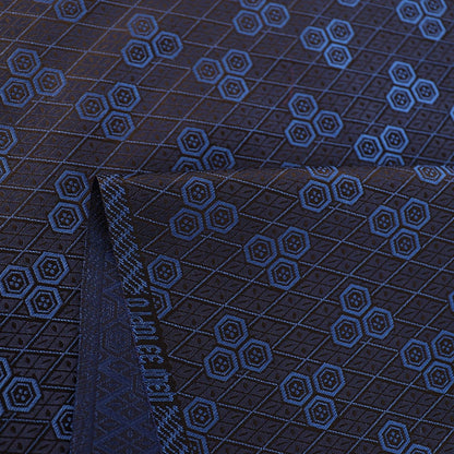 Tissu brocart de soie : style mongol-tibétain, 75 cm de large, en rayonne pour cheongsam.
