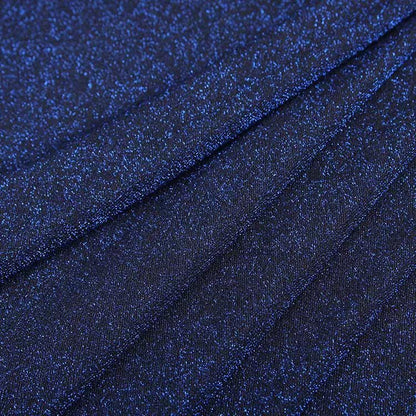 Metallic Starry Sheer Fabric ��� Gold Silver Thre" Wide