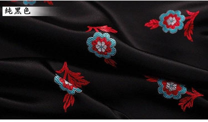 Peony Flower Brocade Fabric: Wedding Damask Jacquard (29.5"W)