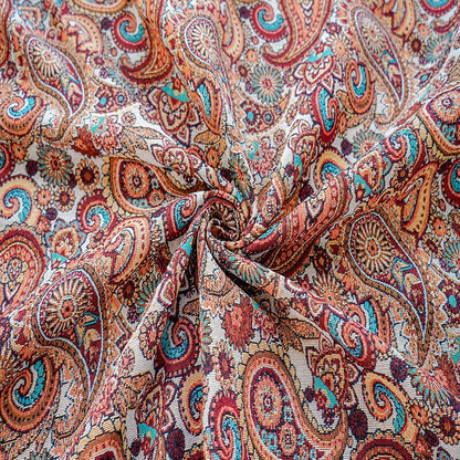 Palace Paisley Jacquard Fabric: Autumn Upholstery & Sewing, 59"W