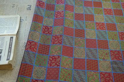 Floral Jacquard Woven Fabric: Embossed Upholstery Sewing DIY - 55"W