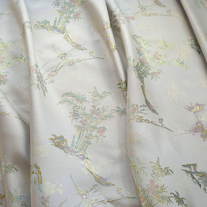 Gold Thread Jacquard Fabric: 3D Texture Upholstery, Costume, Decor - 59"W