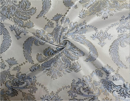 Palace Style Brocade Jacquard Fabric: 59"W Damask Material