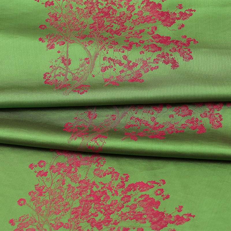 Rayon Jacquard Fabric: Digital Print Sewing Material, 59"W