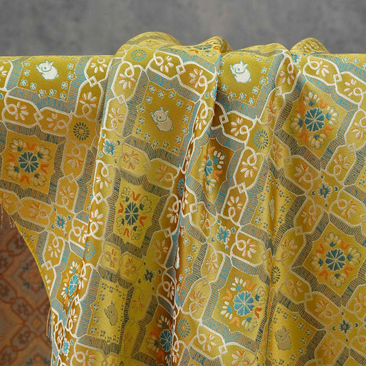 Tissu brocart de style chinois ❤️ Inspiration dynastie Song