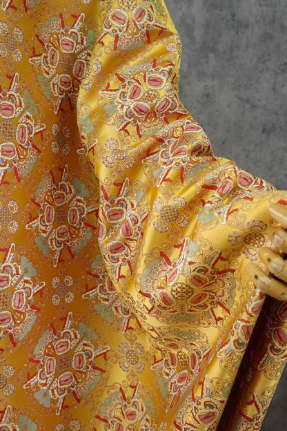 Chinese Song Brocade Fabric with Lion Jacquard ��� Home D��cor T"W