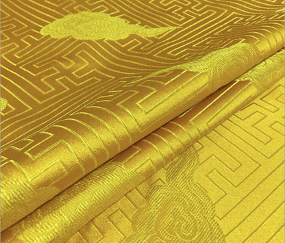 Cloud Brocade Fabric: Jacquard Sewing Upholstery, Costume Dress (By The Meter)