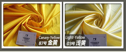 Satin Silk Fabric: 59" Wide, Solid Colors, Dress Craft Fabric
