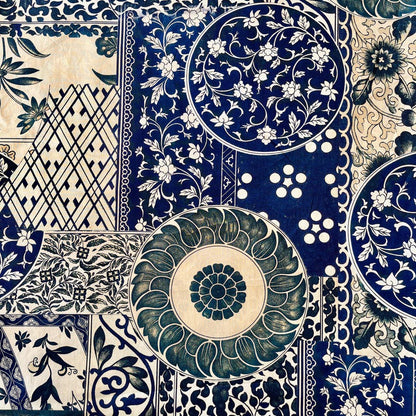 1960s Floral Cotton Fabric, 59" Wide - Sewing, Quilting, Costume