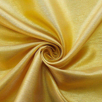 Gold Brocade Fabric: 59"W Japanese Nishijin Woven Rayon