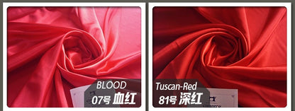 Satin Silk Fabric: 59" Wide, Solid Colors, Dress Craft Fabric
