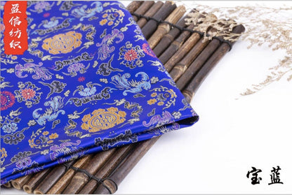 Phoenix Brocade Fabric: 35"W Chinese Cheongsam Cushion Rayon