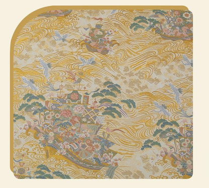Nishijin Weave Fabric: Japanese Kimono Style Silk Rayon Blend