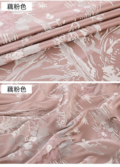 Tissu jacquard brocart oriental : Damas style palais (au mètre)