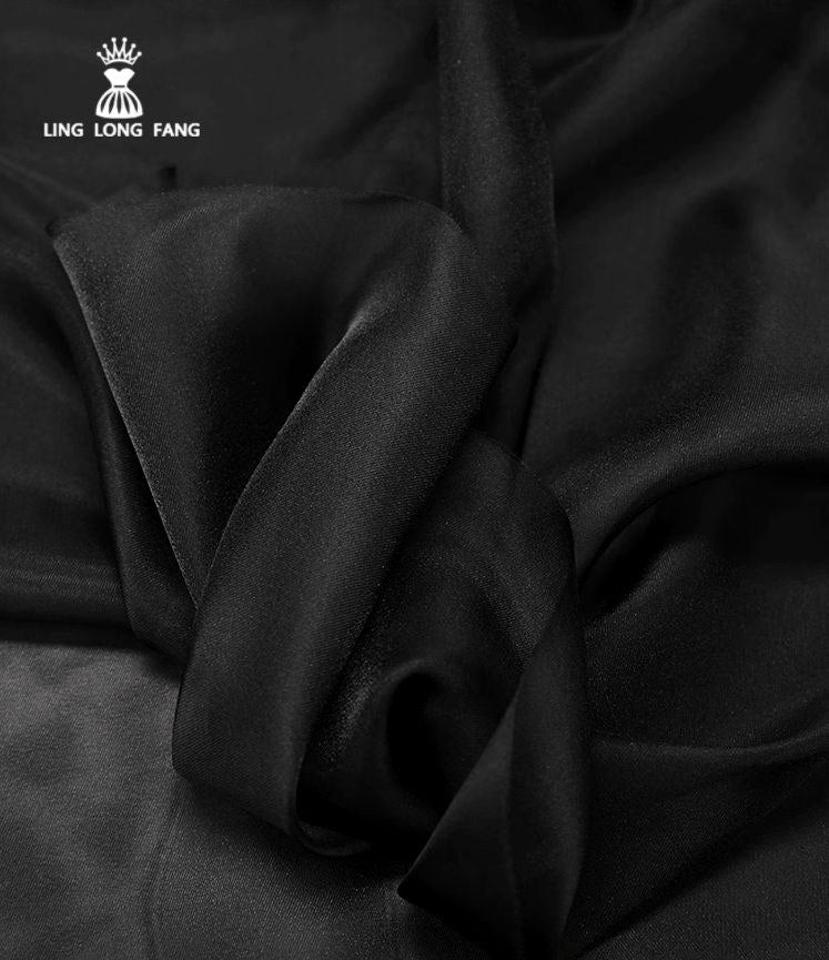 Tissu organza transparent : voile de mariée uni, tissu pour costume (150 cm de large)