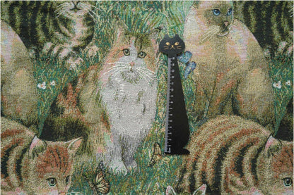 Cat Jacquard Fabric: Autumn Winter Upholstery, Sewing Material (59"W By 1 Meter)