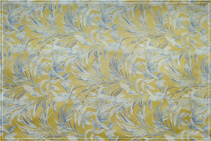 Gold Thread Bird Jacquard Fabric: Embossed Upholstery, Costume, Decor (By The Meter)