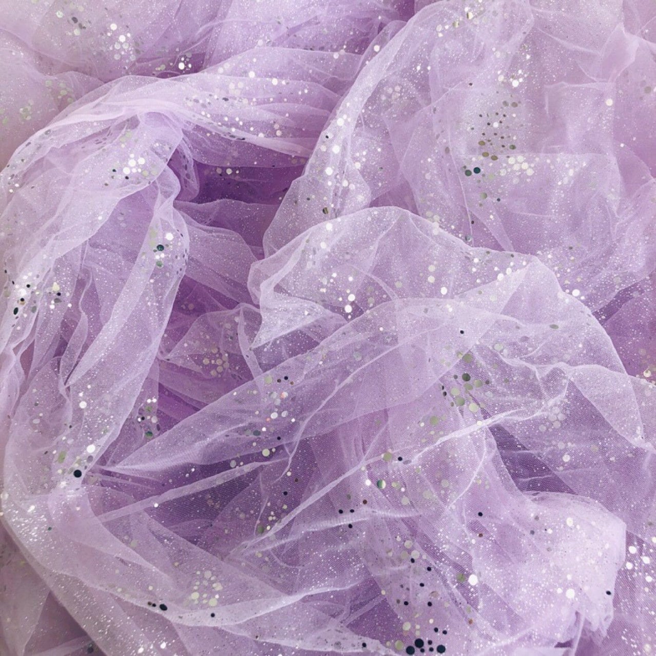 Galaxy Embroidered Sequins Mesh Fabric, 59"W Wedding Designer Fabric