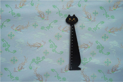 Reversible Floral Jacquard Fabric: Gold Thread Embossed Upholstery, 63"W