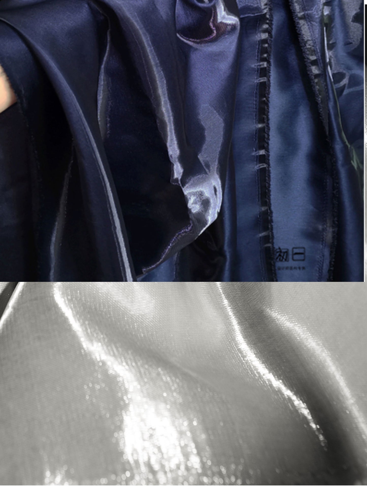 Water-Shine Metallic Luster Fabric: 57" Wide Mercerized Cotton Blend