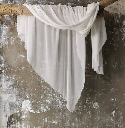 Sheer Chiffon Fabric: Soft Light Drape, 59" Wide