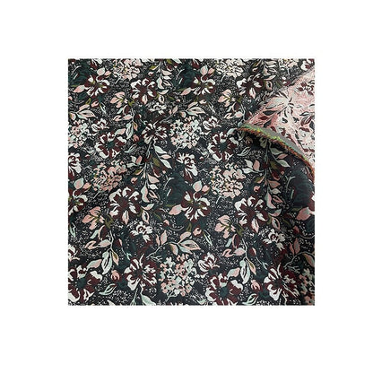 Autumn Floral Jacquard Fabric: Thick Stiff Upholstery, Costume, Decor