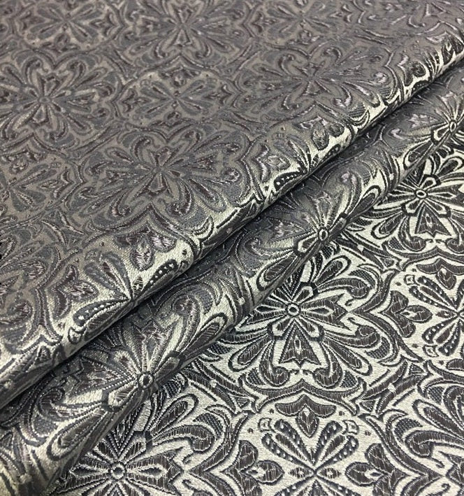 Ethnic Jacquard Damask Brocade Fabric: Upholstery & Sewing (29.5"/59" Wide)