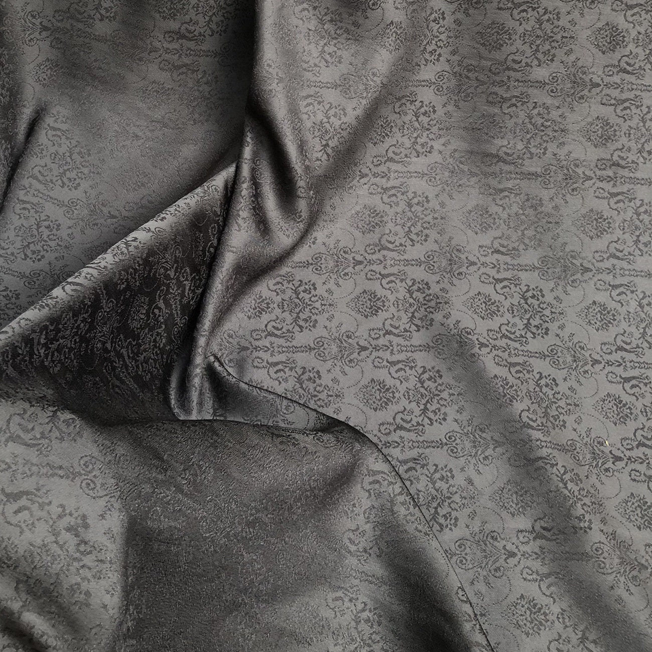 Tissu jacquard Palace : mélange de nylon et de coton bicolore, 145 cm de large