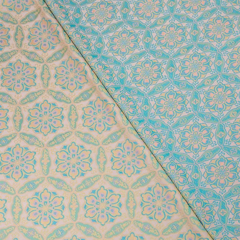 Tissu de brocart de soie Song Dunhuang : Tissu pour robe cheongsam tibétaine, 150 cm de large