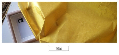 Reflective Gold Fabric: Double-Sided Designer Polyester, Cosplay Costume Sewing