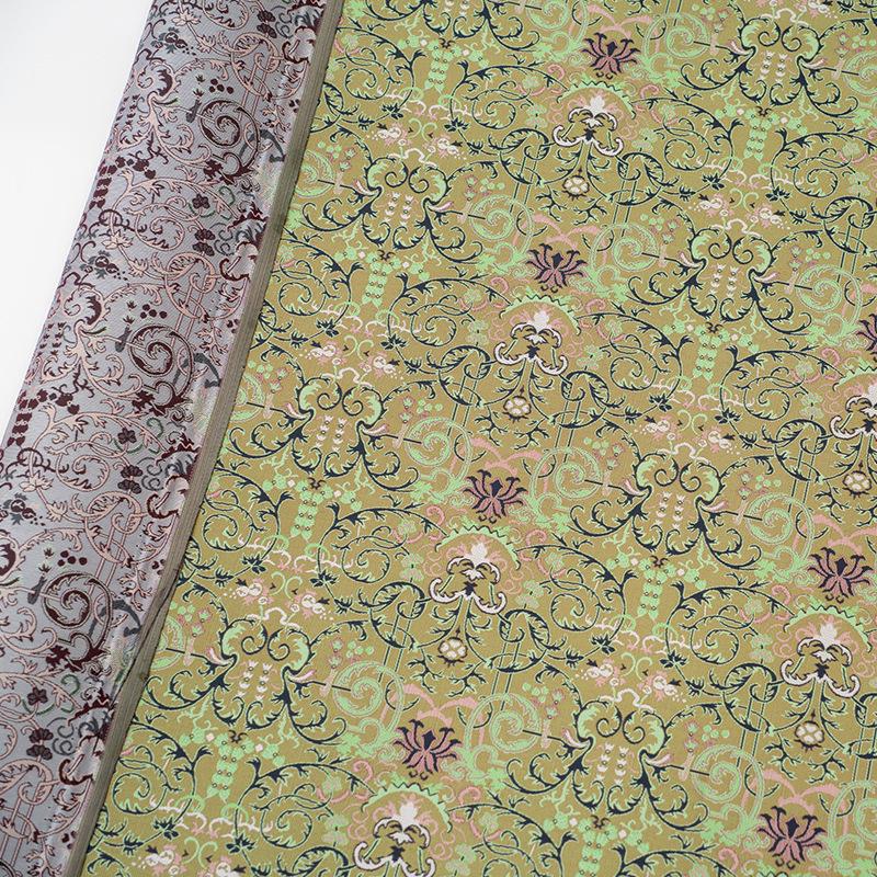 Shu Brocade Fabric: Chinese Jacquard Satin for Hanfu & Mamian Skirt