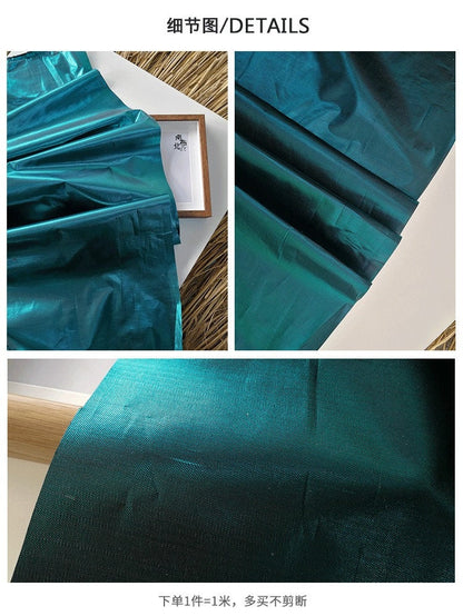 Reflective Gold Fabric: Double-Sided Designer Polyester, Cosplay Costume Sewing