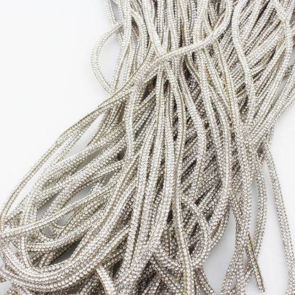 Rhinestone Drawstring: Bling Hotfix Sewing Accessory - 1 Yard