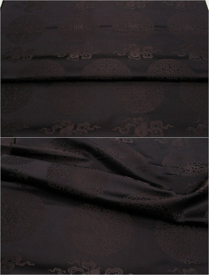 Chinese Brocade Fabric: Jacquard Silk Rayon Blend, Sewing Material