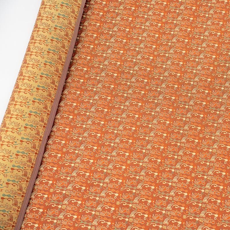 Shu Brocade Fabric: Chinese Jacquard Satin for Hanfu & Mamian Skirt