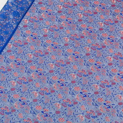 Mongolian Brocade Fabric: Eight Immortals Damask, 59" Wide