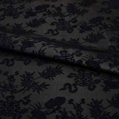 Colorful Gourd Silk Brocade Fabric: 55" Wide, Costume & Decor