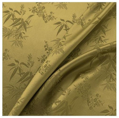 Bamboo Leaf Jacquard Fabric ��� Silk-Feel Ray" Wide