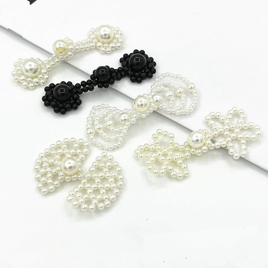 Boutons grenouille en imitation perle : Fermetures nœud chinois Cheongsam